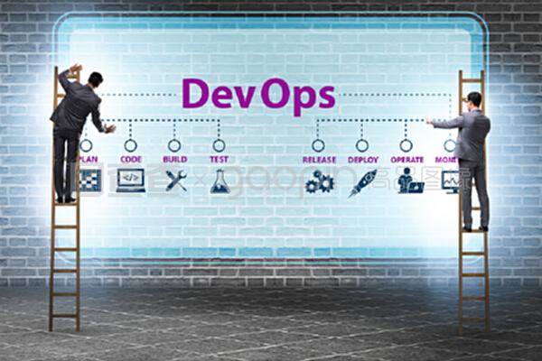 devOps軟件開發它的概念。